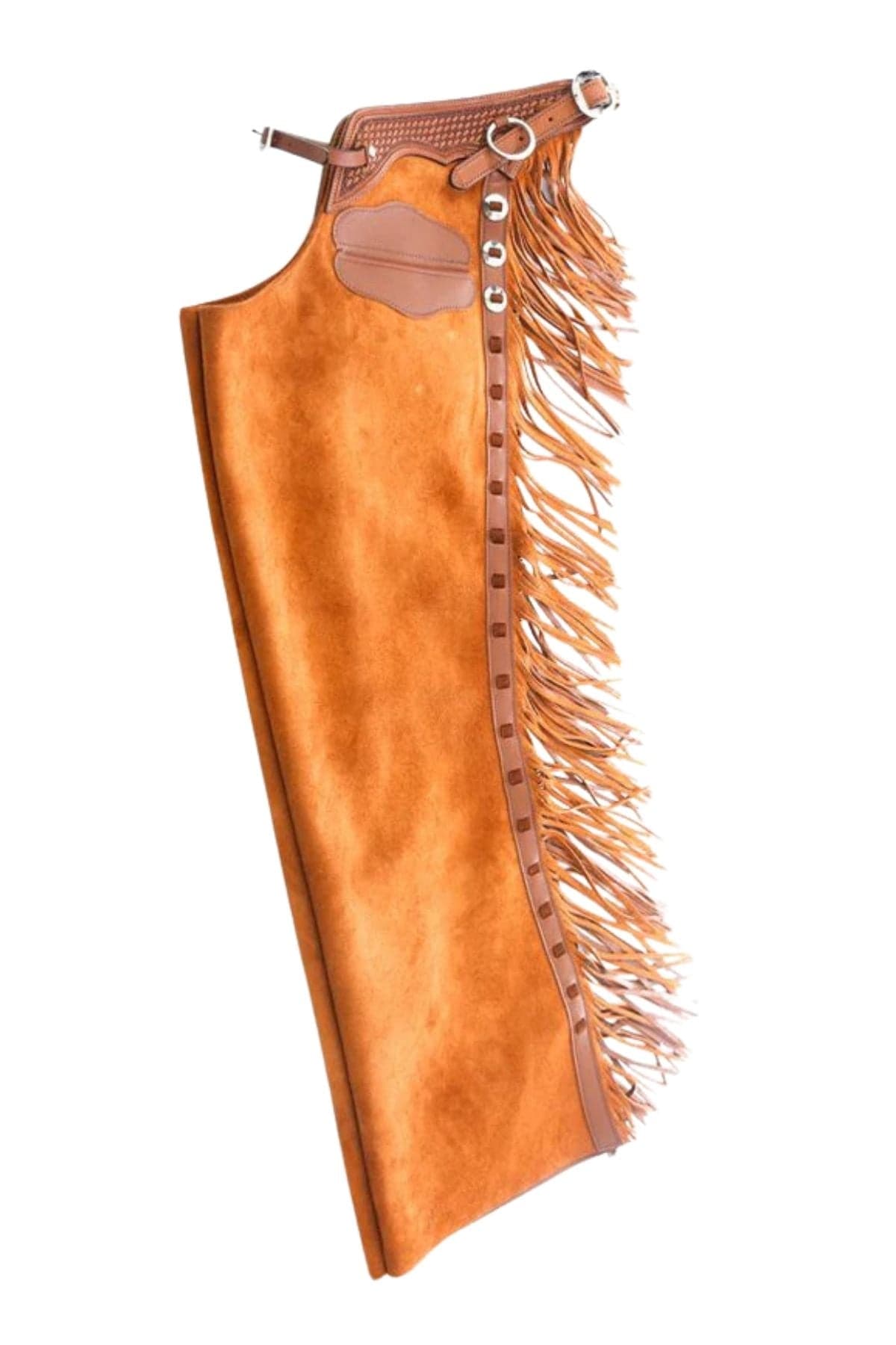 Classic Shotgun Chaps with Hand Cut Fringe Style