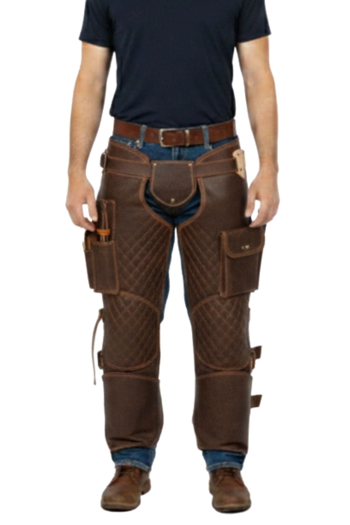 HammerForge Leather Heavy Work Blacksmith Chaps