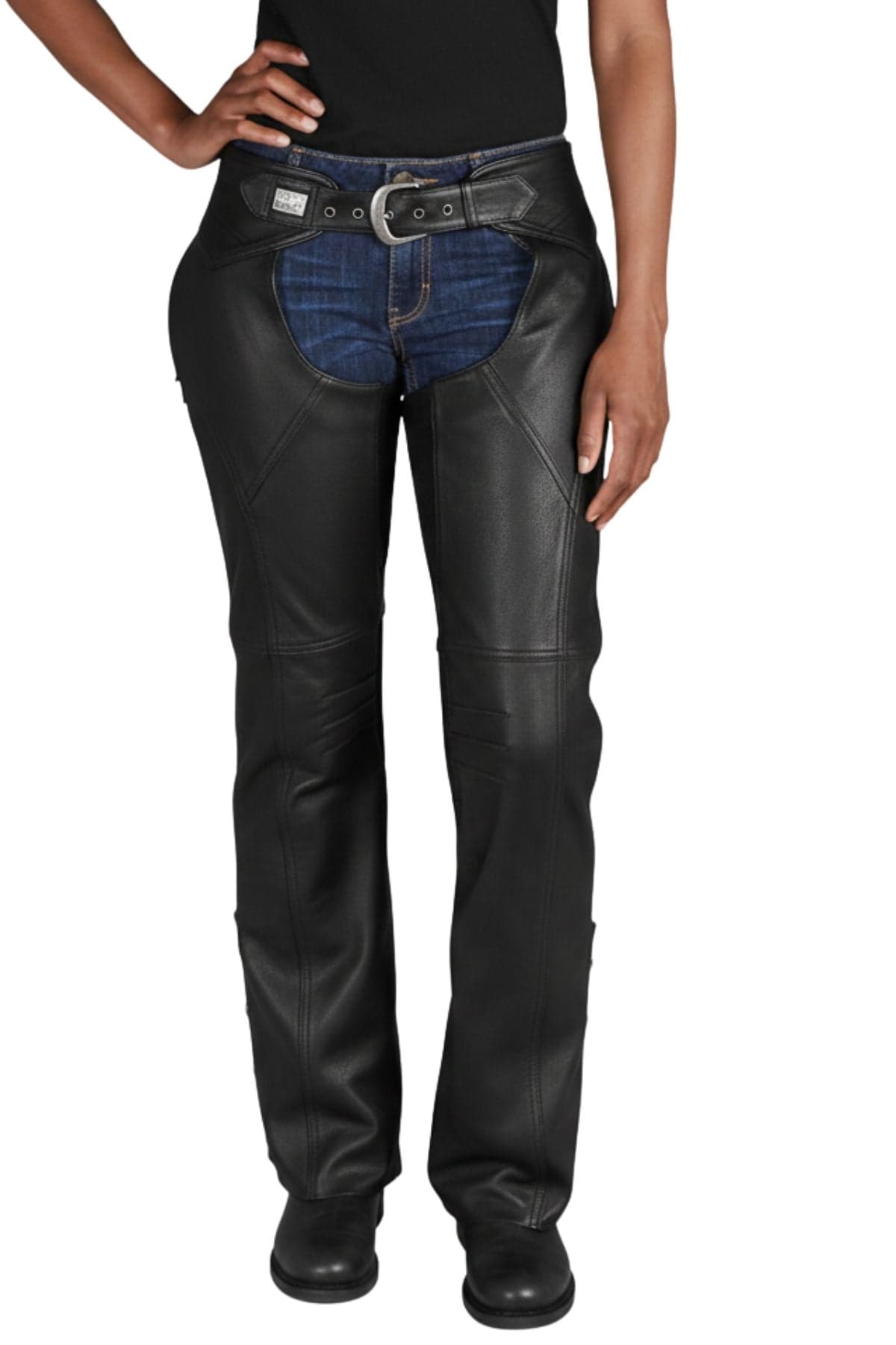 Harley Davidson Black Leather Chap
