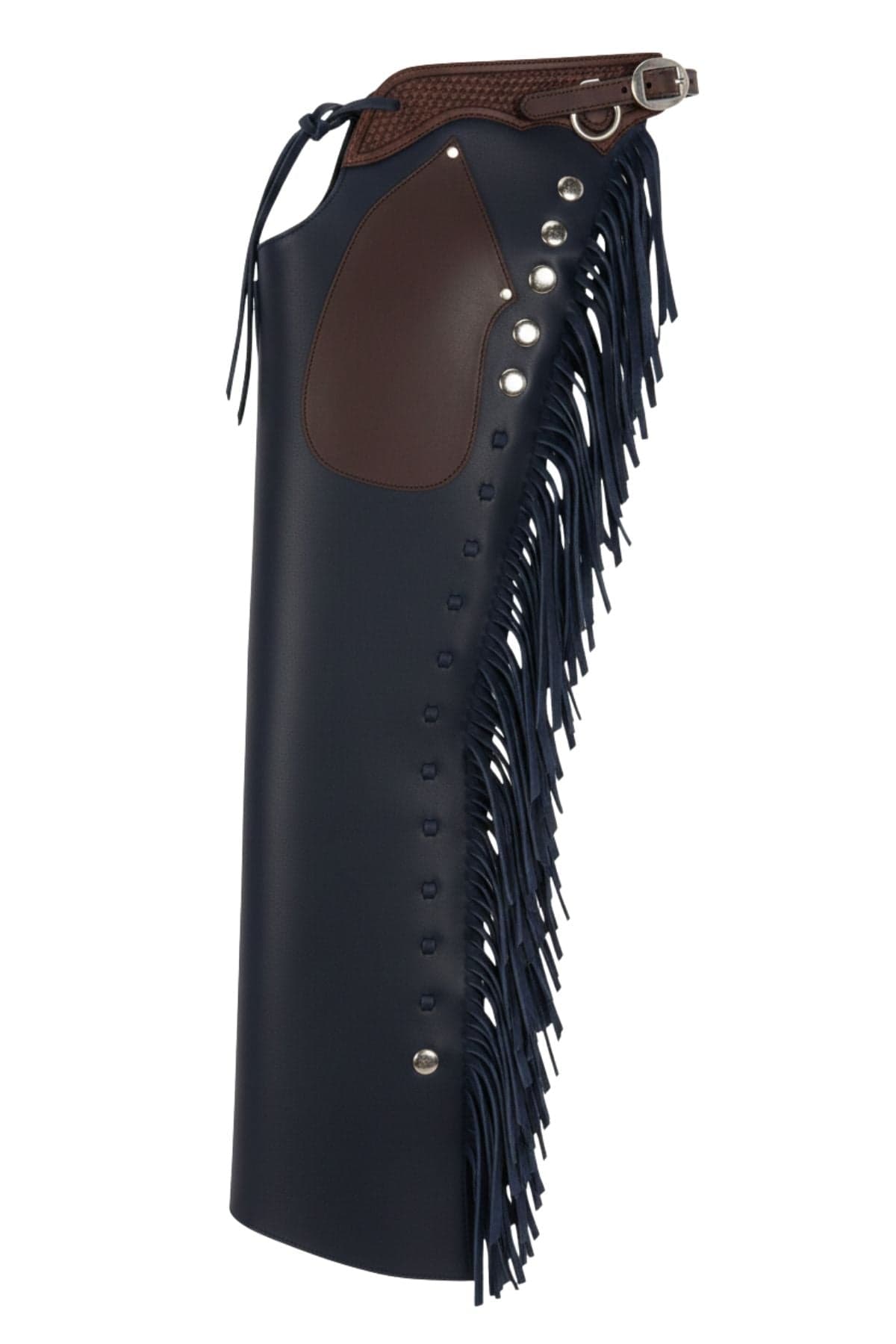 Leather Shotgun Chaps with Traditional Fit
