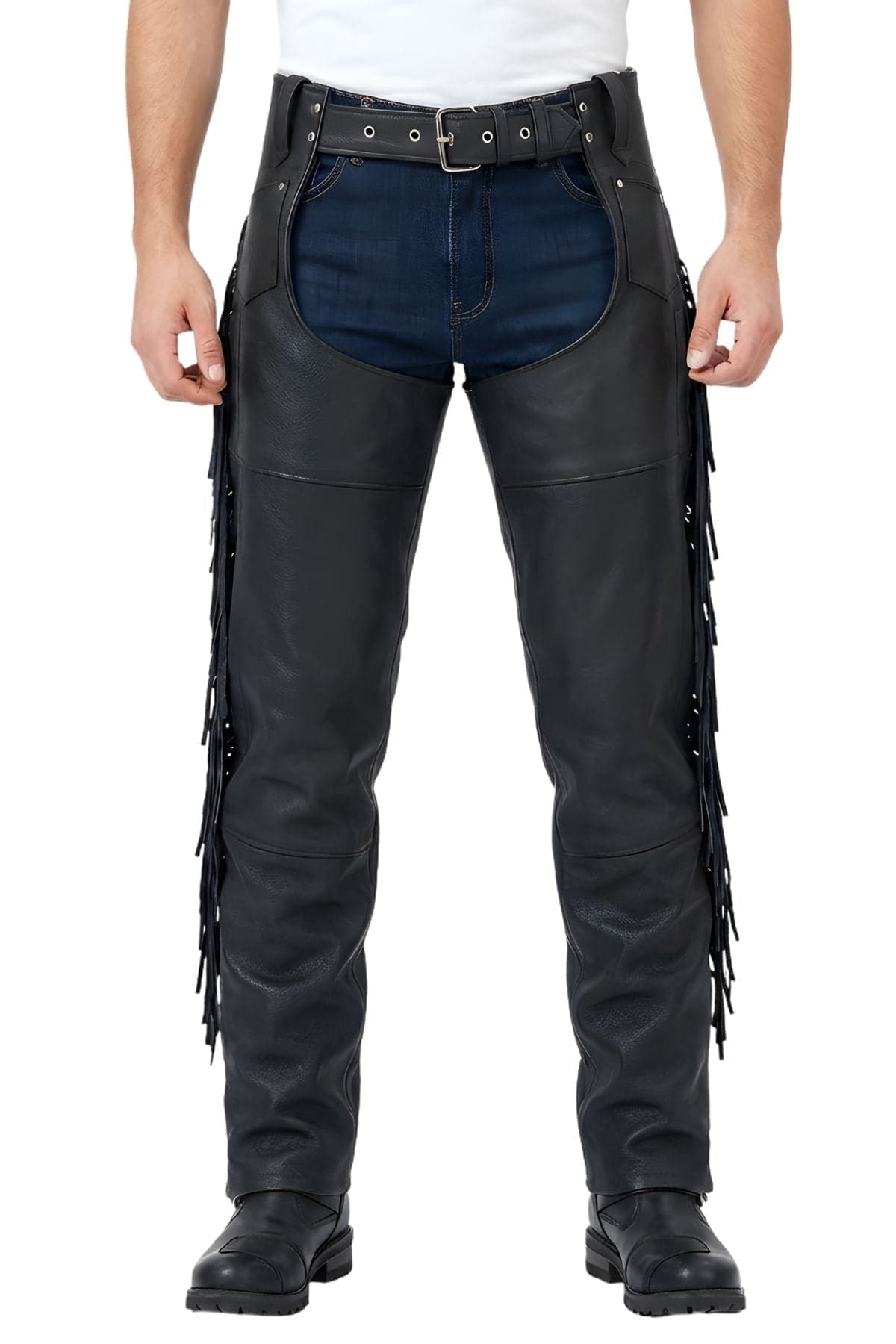 LongHaul Pro Touring Leather Motorcycle Chaps