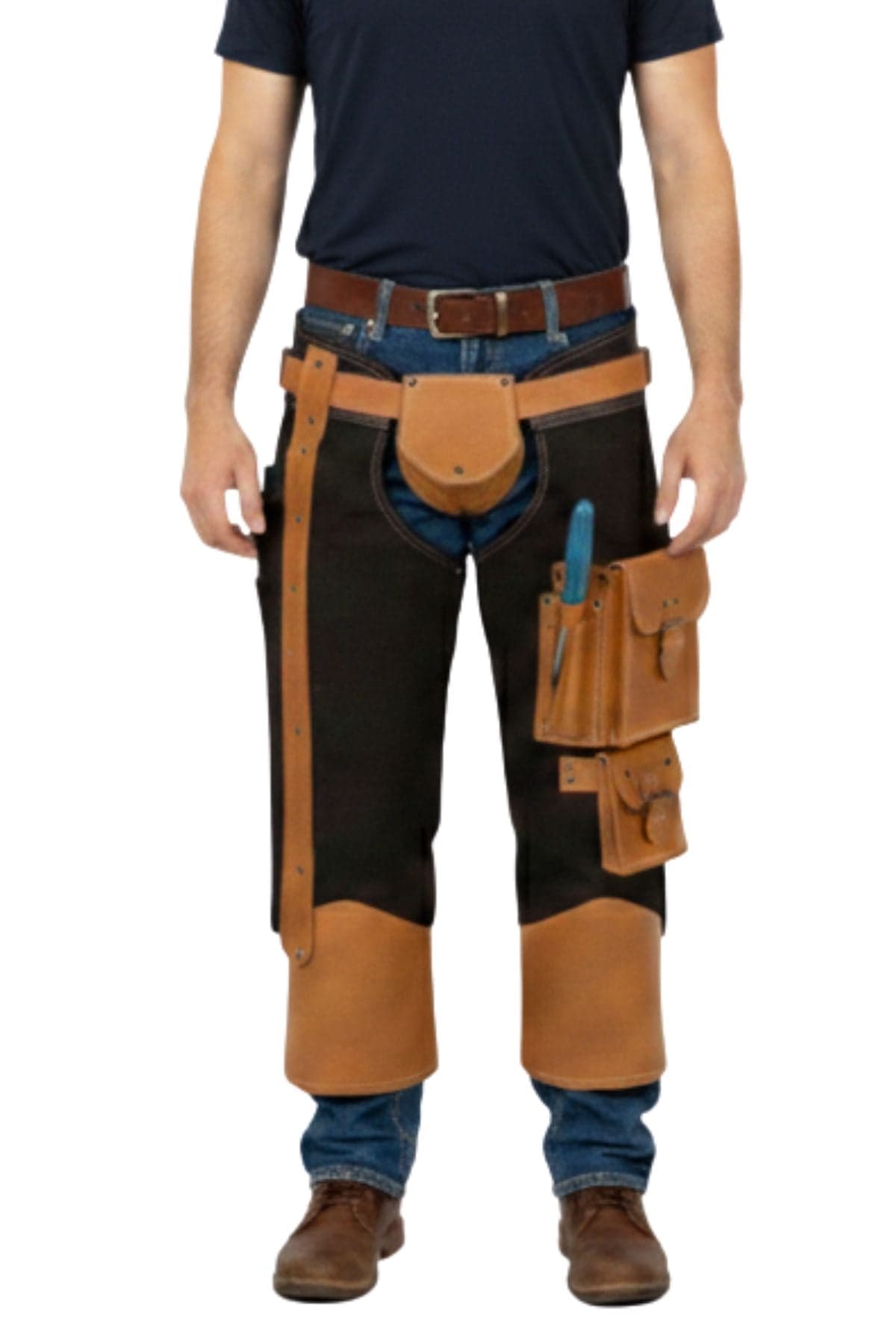 SteelSmith Pro Grade Leather Blacksmith Chaps
