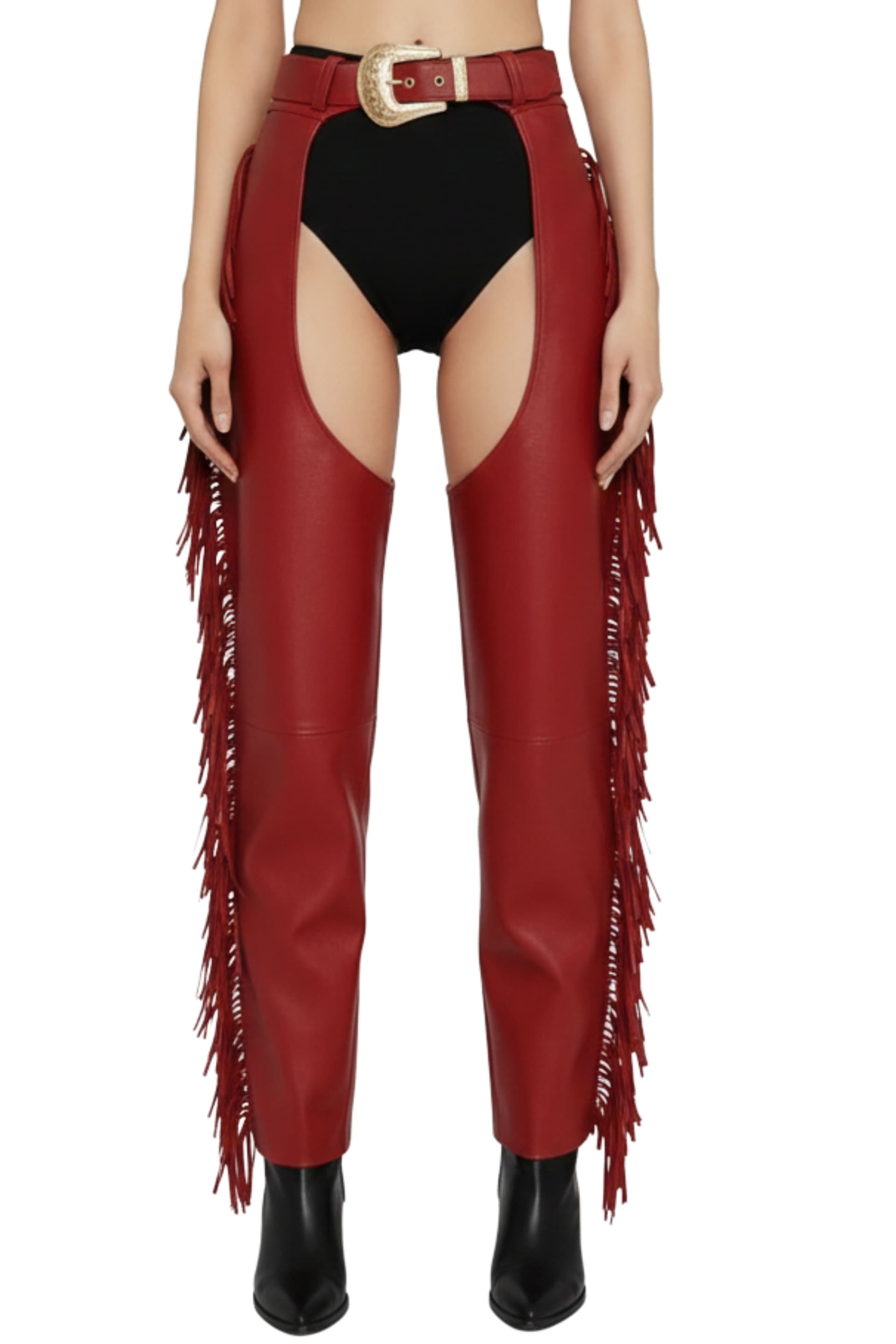 ThighComfort Womens Leather Chaps