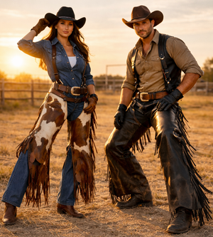 Cowboy chaps from Chaps Fit