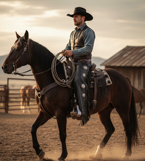 Rodeo and show chaps from Chaps Fit
